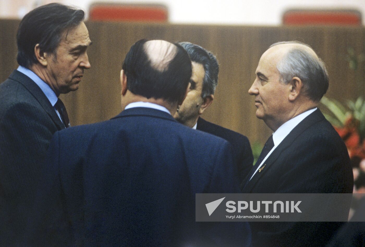 Mikhail Gorbachev at II Congress of USSR People's Deputies