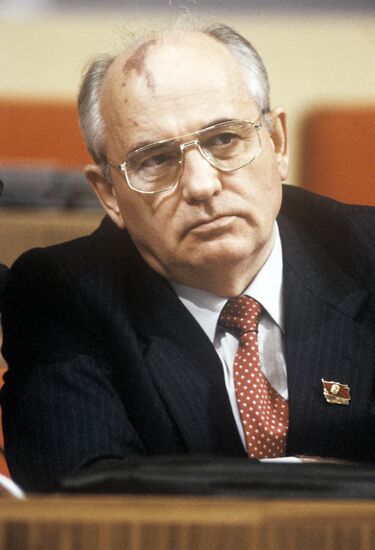 President of the USSR Mikhail Gorbachev