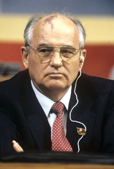 President of the USSR Mikhail Gorbachev