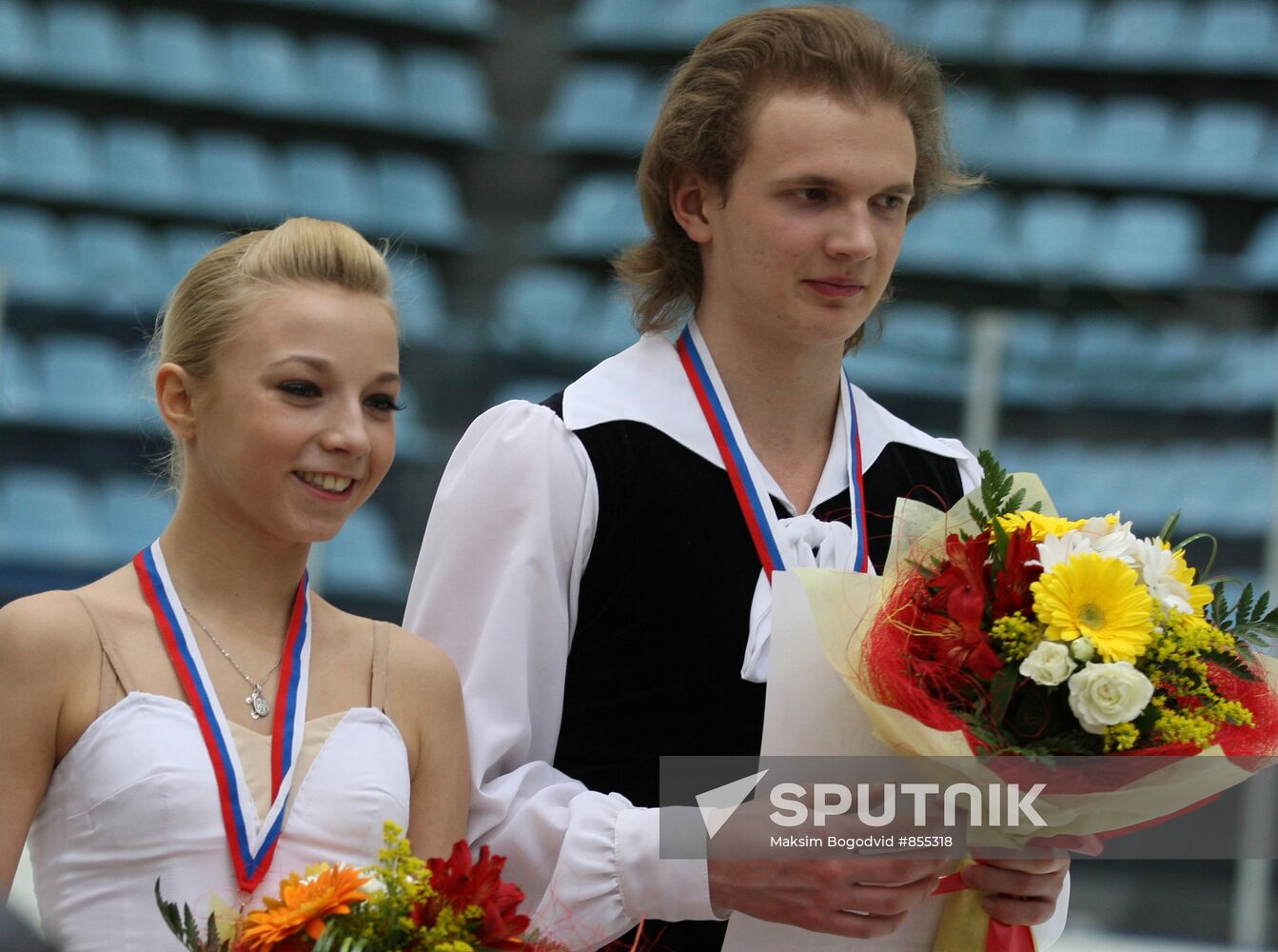 Yevgeniya Kosygina and Nikolai Moroshkin