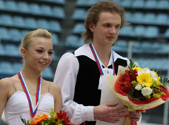 Yevgeniya Kosygina and Nikolai Moroshkin
