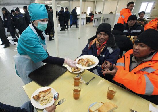 Migrant workers in Maritime Territory