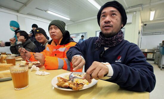 Migrant workers in Maritime Territory