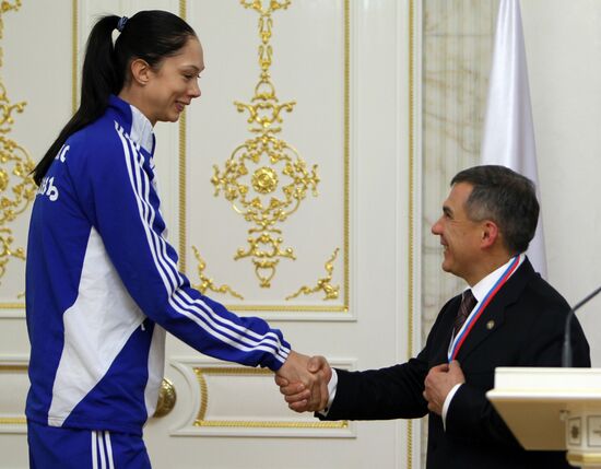 Rustam Minnikhanov, Yekaterina Gamova