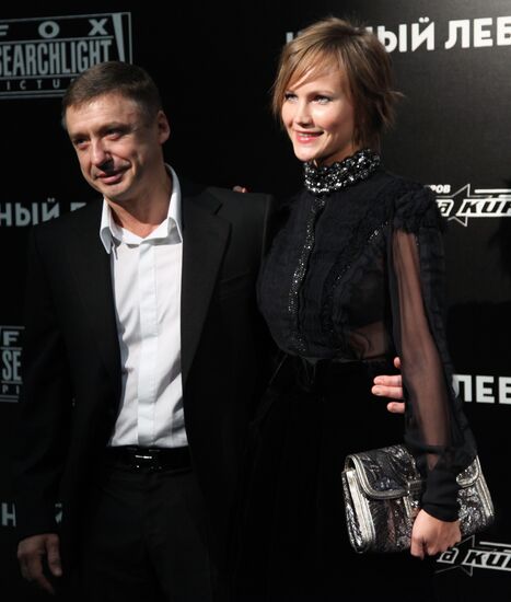 Anton Tabakov with his wife Anzhelika