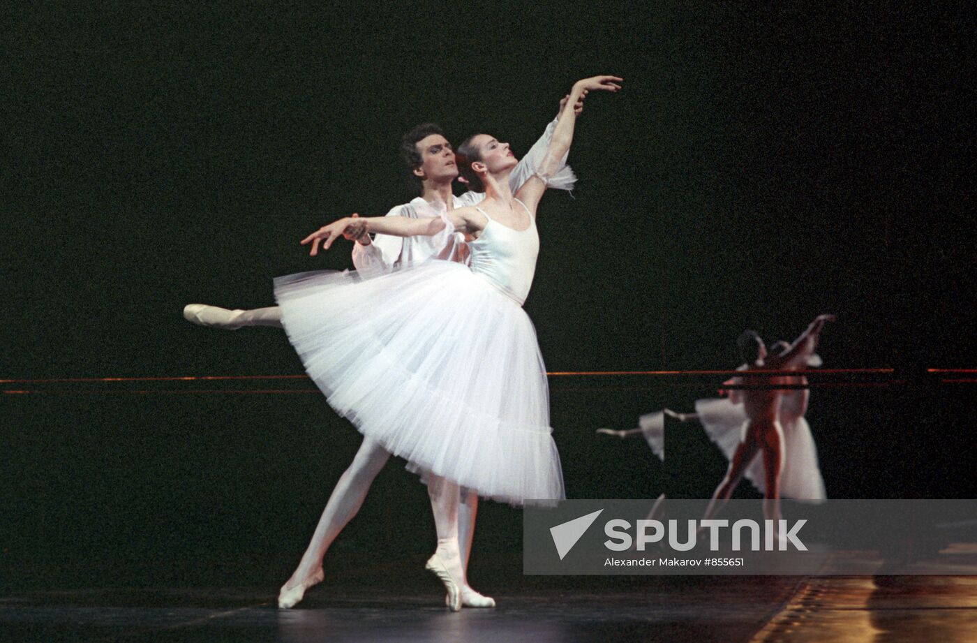 Scene of ballet "Nostalgia"