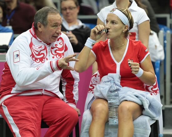 Svetlana Kuznetsova and Shamil Tarpishchev