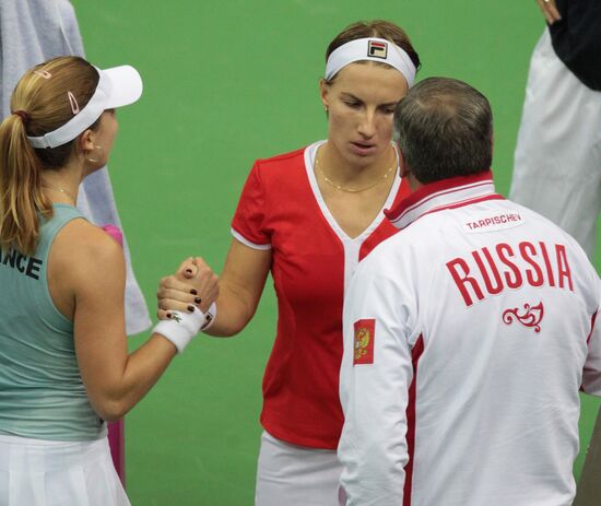 Tennis. Federation Cup. Russia vs. France