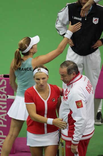 Tennis. Federation Cup. Russia vs. France