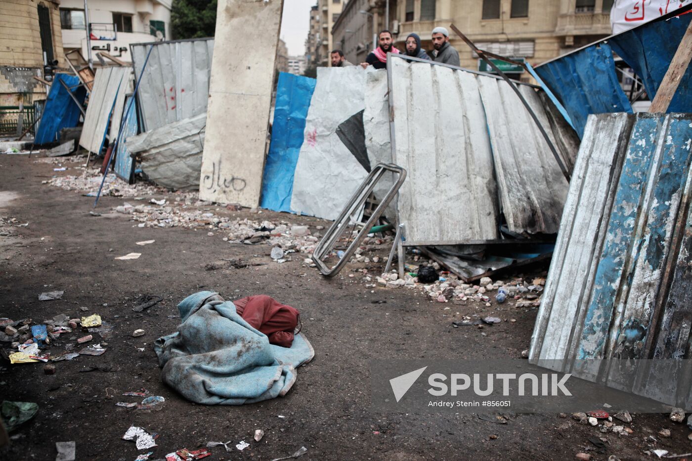Protests continue in Cairo, Egypt