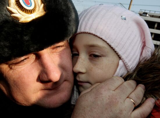 Primorye's joint police unit departs for North Caucasus