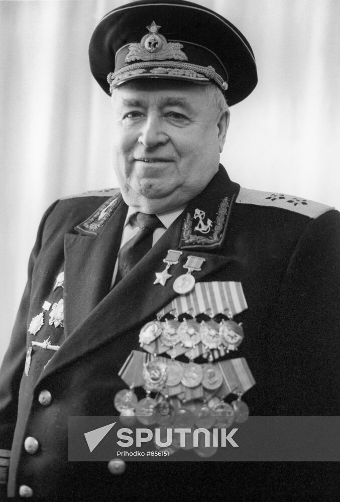 Hero of the Soviet Union Grigory Shchedrin