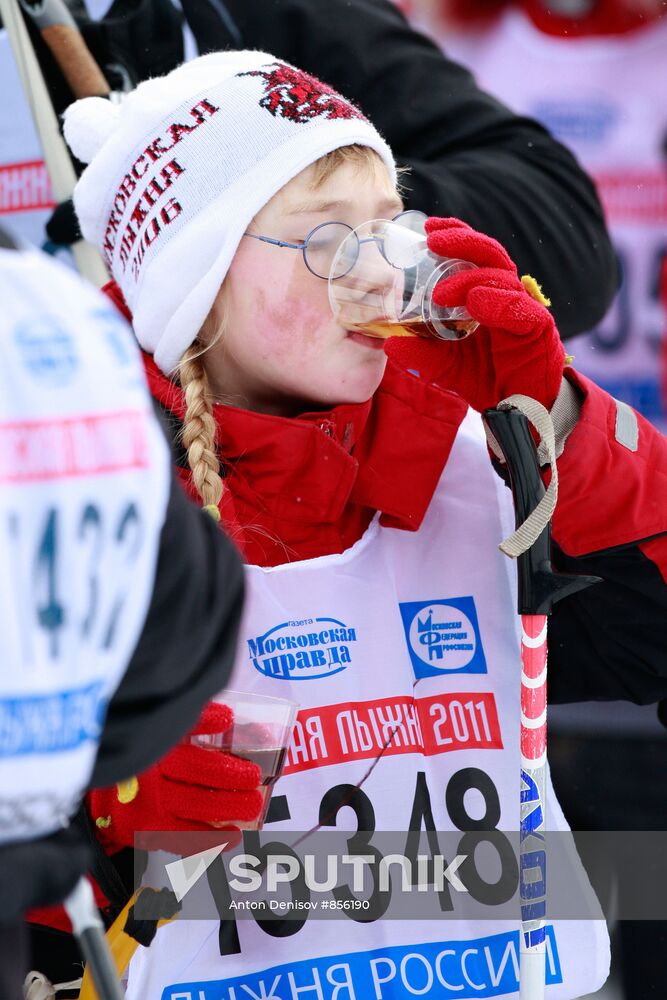 Moscow Ski Track 2011 racing