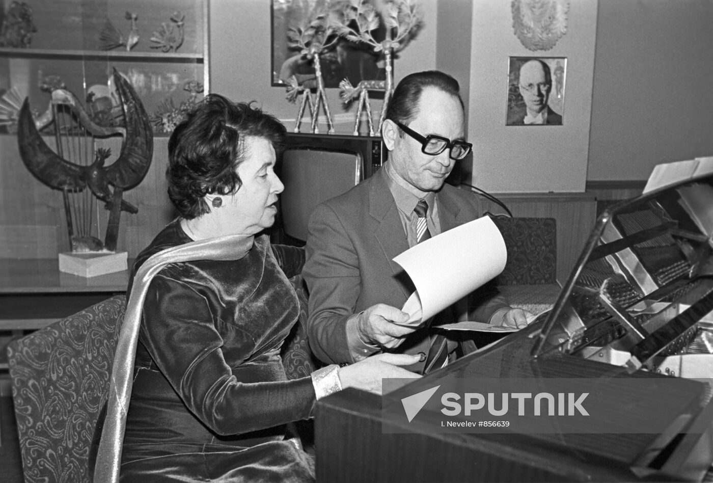 Natalia Sats and Viktor Yakovlev