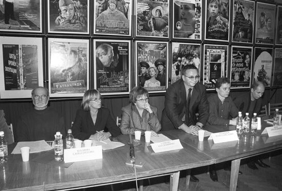 Press conference at the opening of the 68th season of the Cinema
