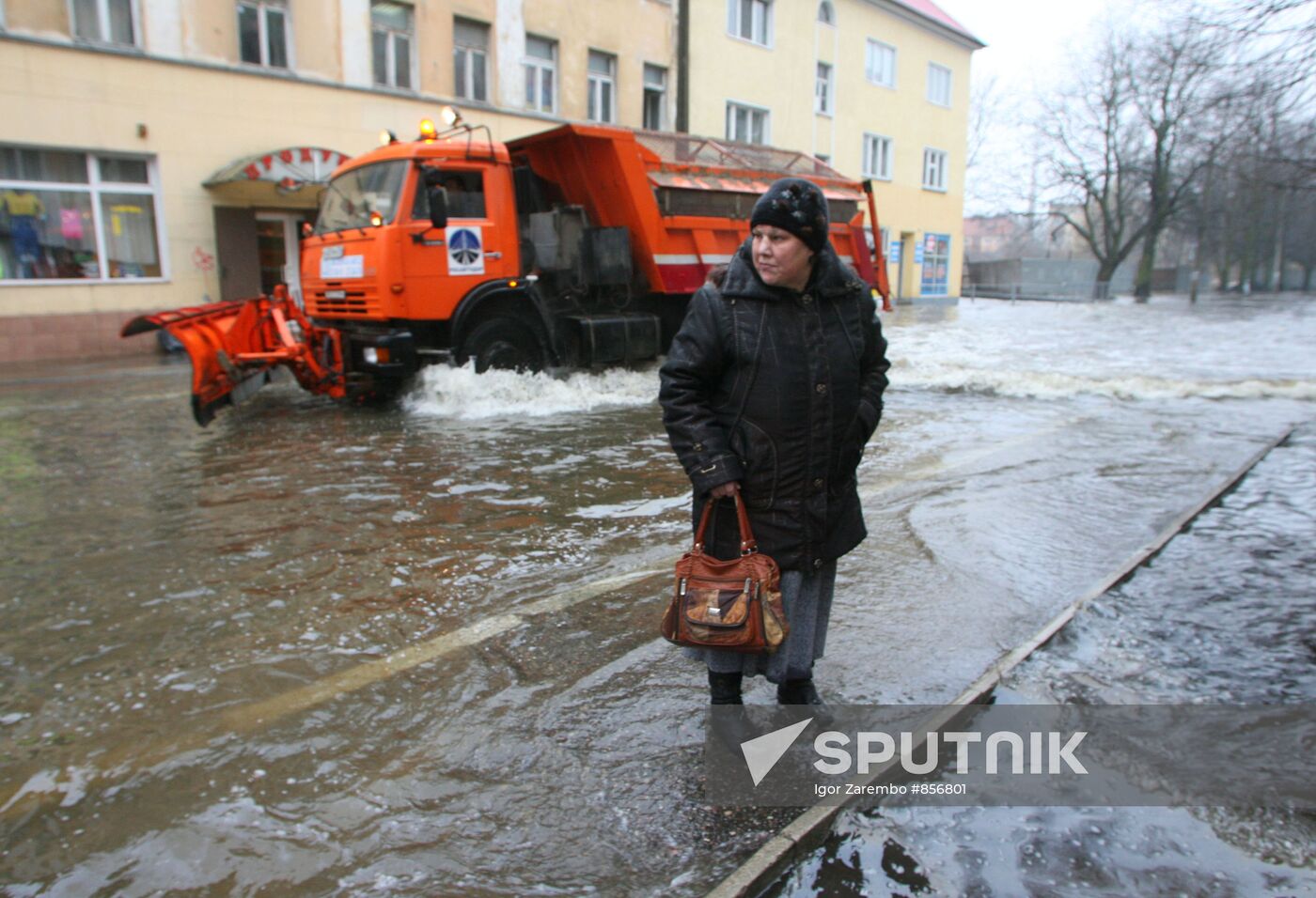 Consequences of floods in Kaliningrad