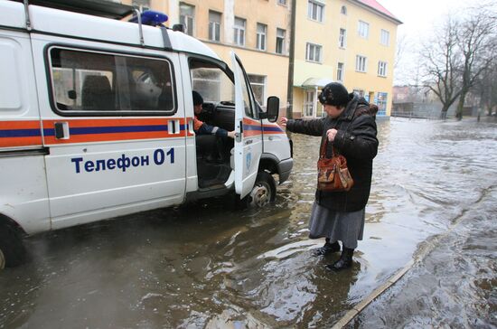 Consequences of floods in Kaliningrad