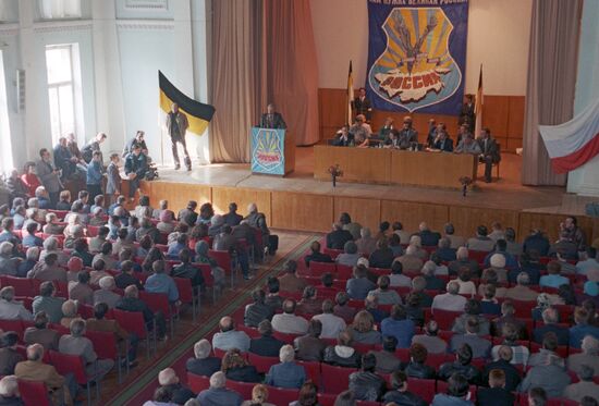 Meeting with voters