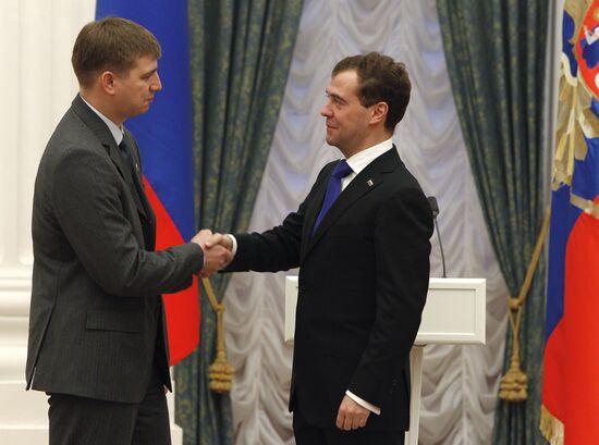 Dmitry Medvedev holds meetings, February 8, 2011