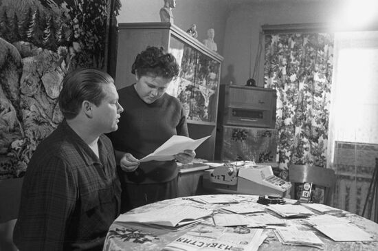Vladislav Titov and his wife Rita