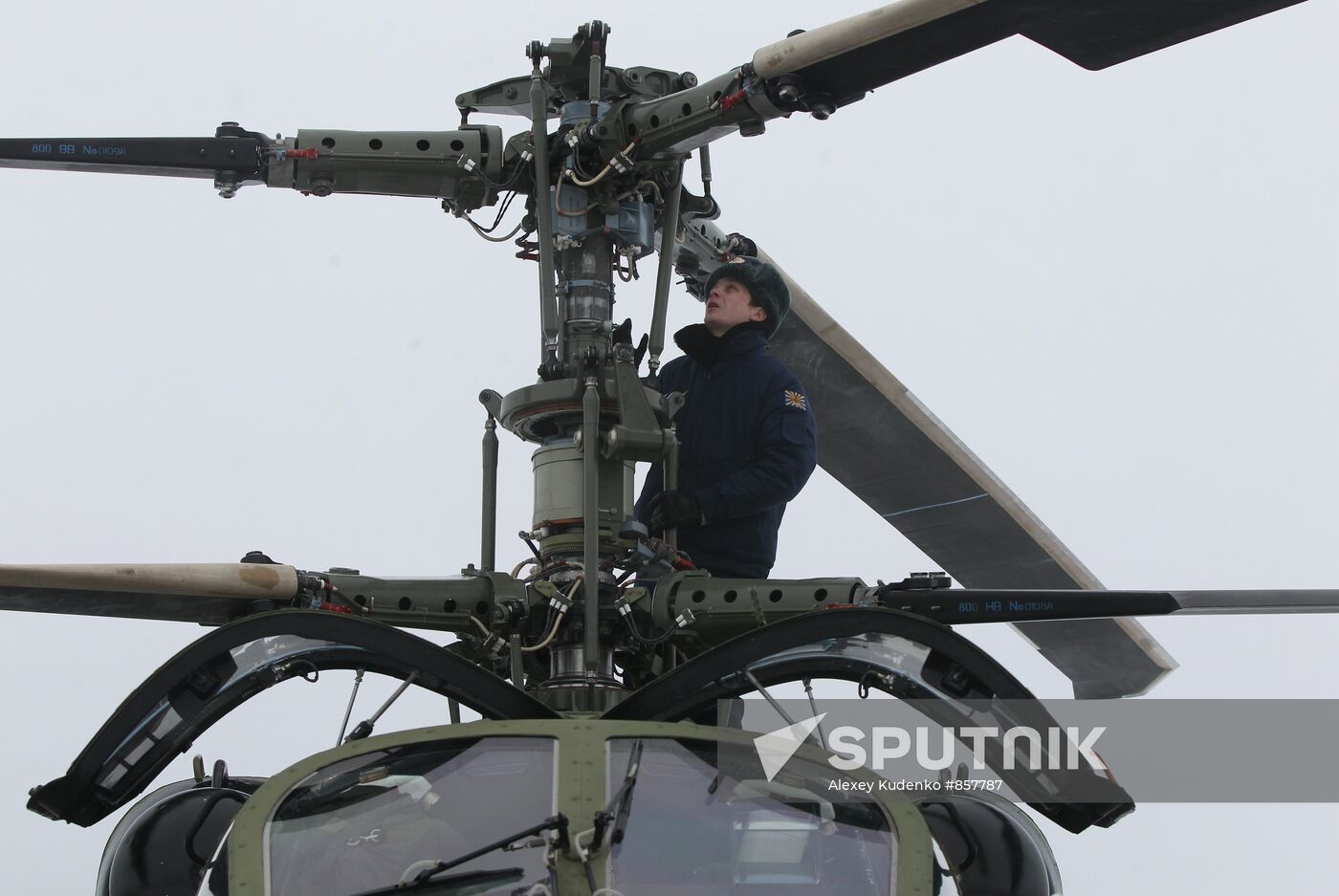 Ka-52 multi-purpose helicopter flights