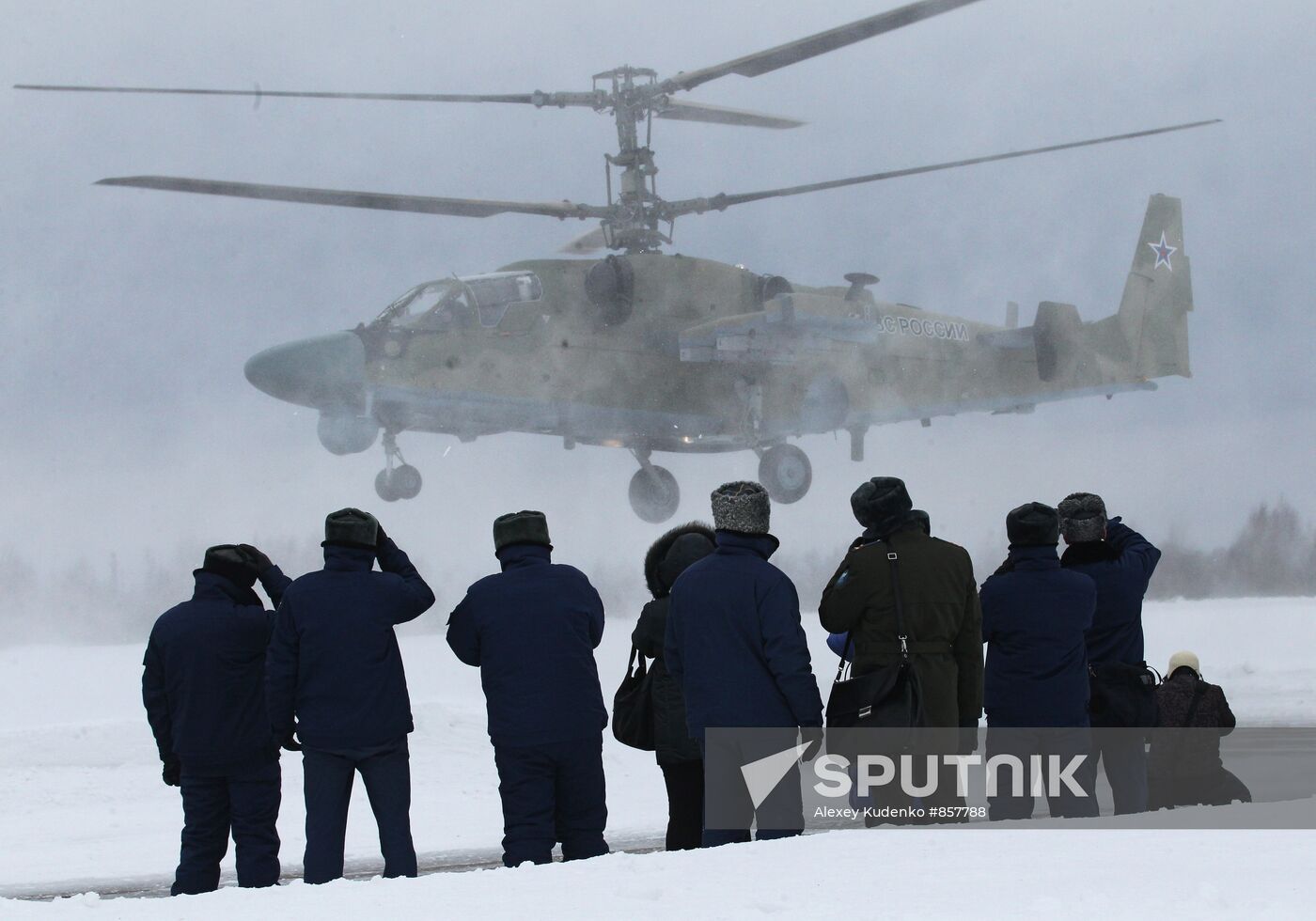 Ka-52 multi-purpose helicopter flights