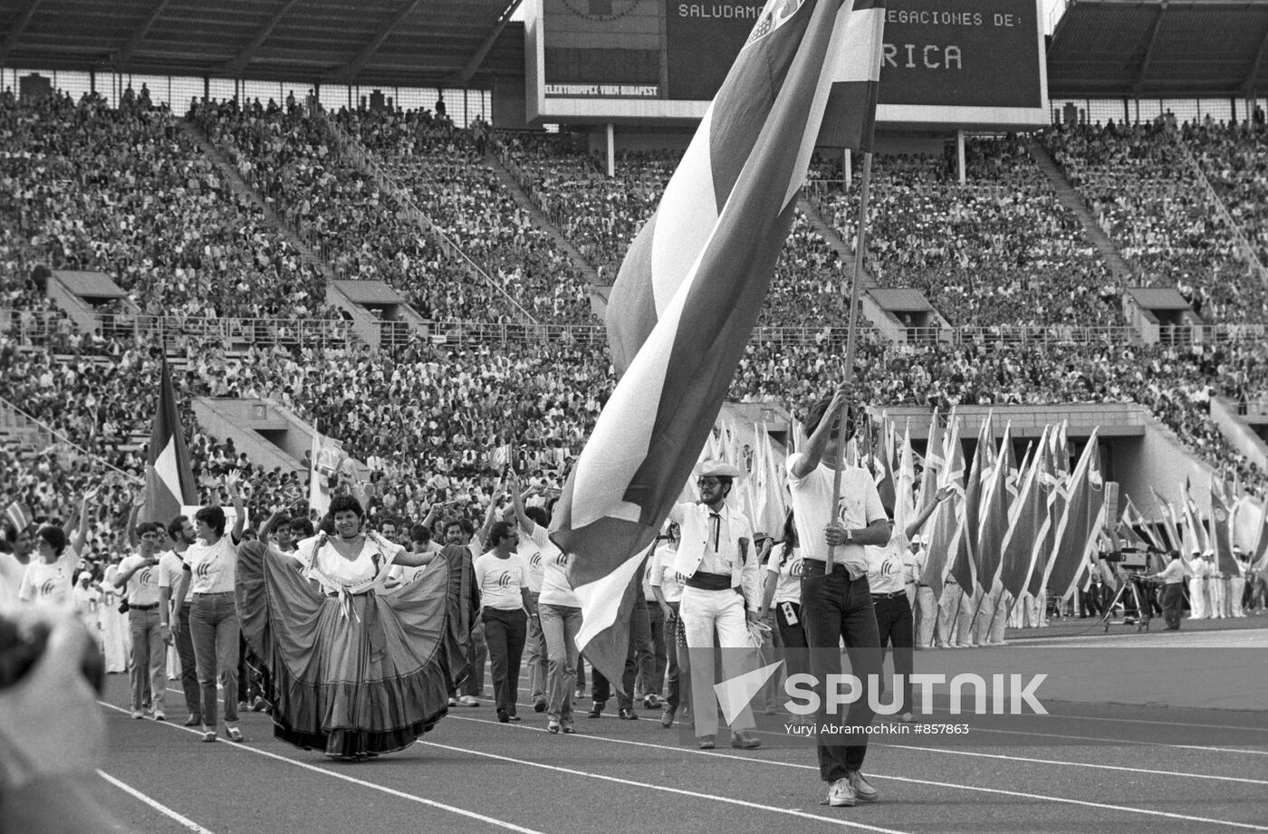 12th World Festival of Youth and Students in Moscow