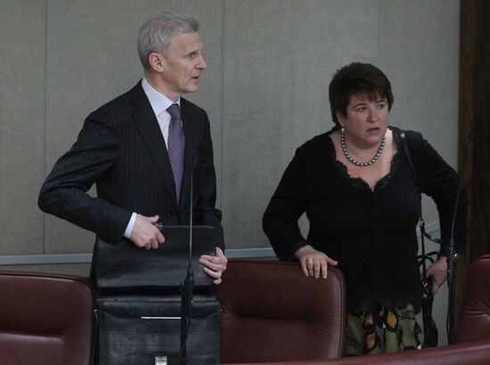Andrei Fursenko, Lyubov Glebova