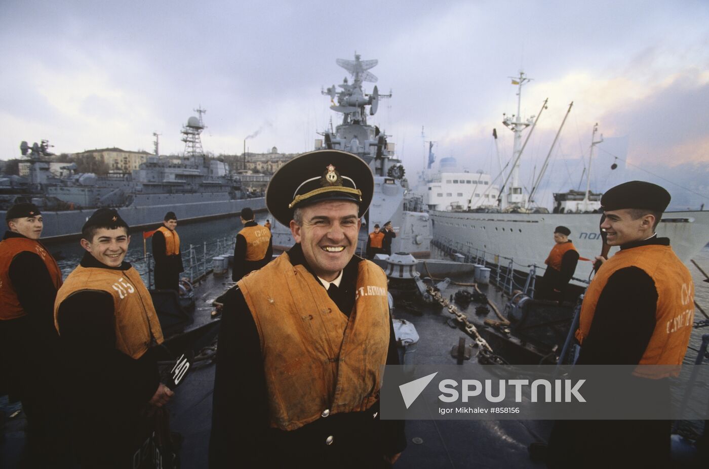 The City of Sevastopol on the Black Sea shore, the Crimea