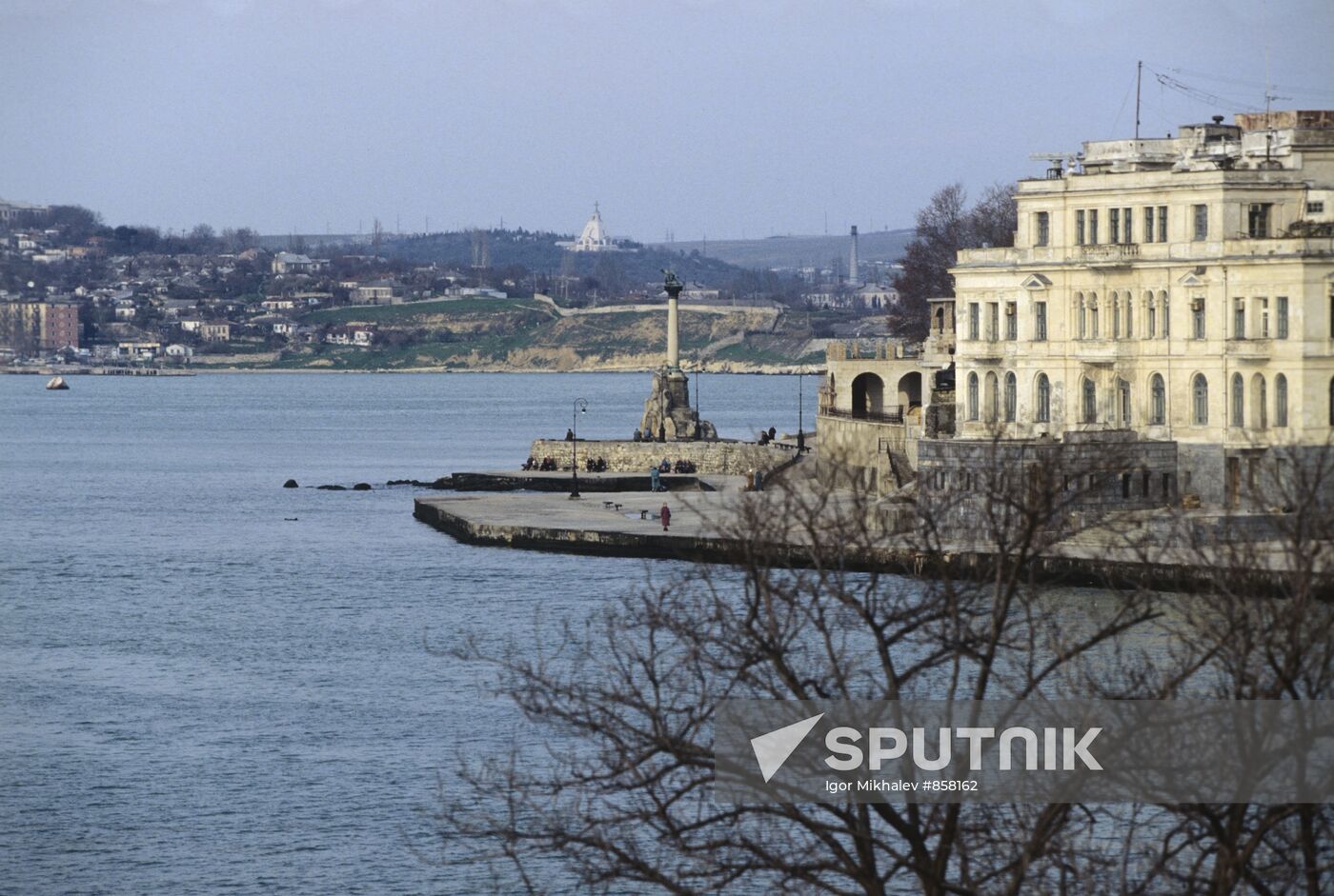 The City of Sevastopol on the Black Sea shore, the Crimea