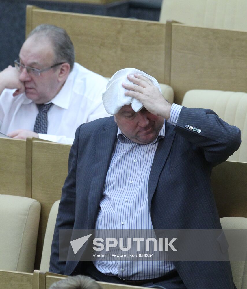 Alexander Korzhakov and Yevgeny Bogomolny