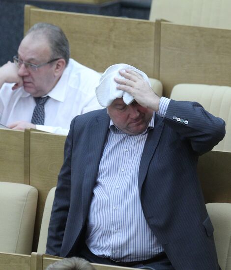 Alexander Korzhakov and Yevgeny Bogomolny