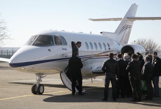 FC Terek head coach Ruud Gullit arrives in Grozny