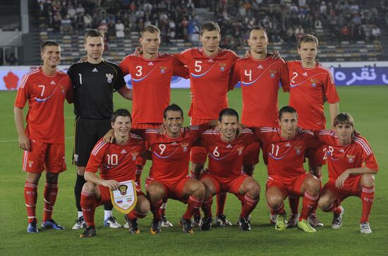 Russia, Iran face off in football friendly