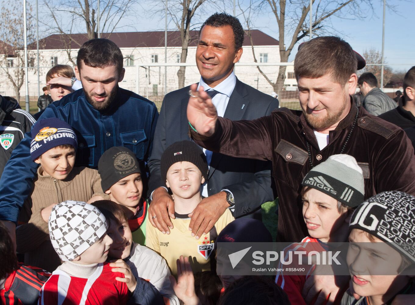 FC Terek head coach Ruud Gullit arrives in Grozny