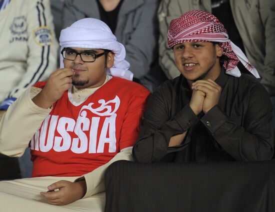 Russia, Iran face off in football friendly