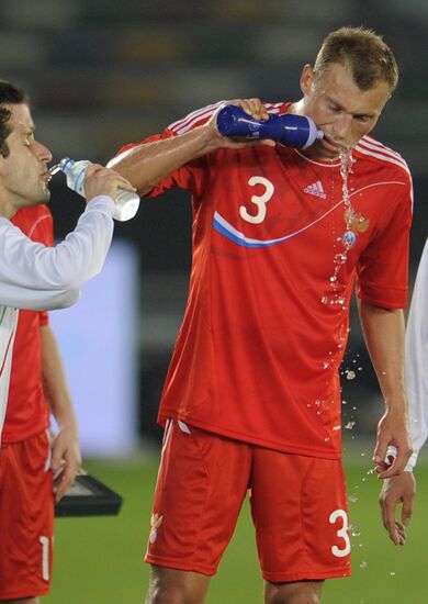Russia, Iran face off in football friendly
