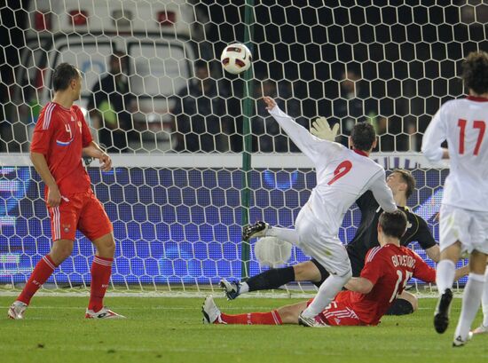 Russia, Iran face off in football friendly