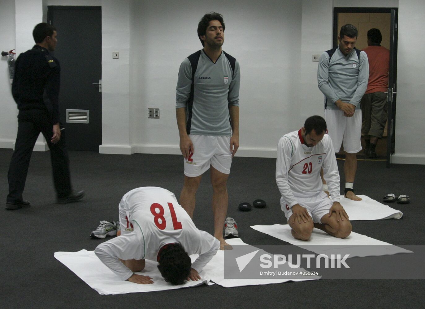 Football. Friendly game. Russia vs. Iran
