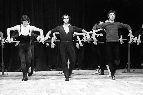 Rehearsal of ballet Cathedrale Notre-Dame de Paris