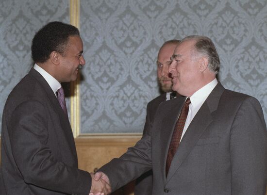 V. Chernomyrdin and R. Brown