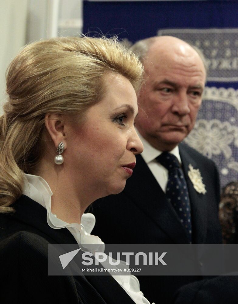 Svetlana Medvedev at Russian culture festival in Switzerland