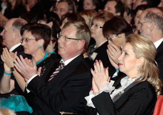 Svetlana Medvedev at Russian culture festival in Switzerland