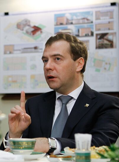 Dmitry Medvedev visits Ufa