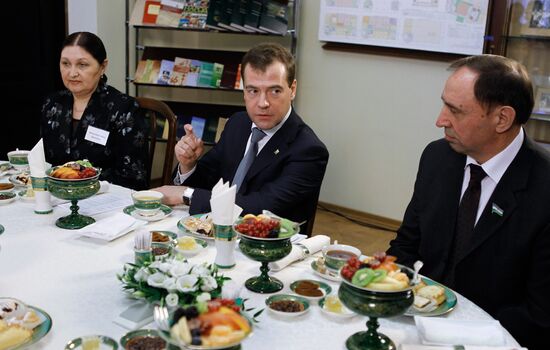 Dmitry Medvedev visits Ufa