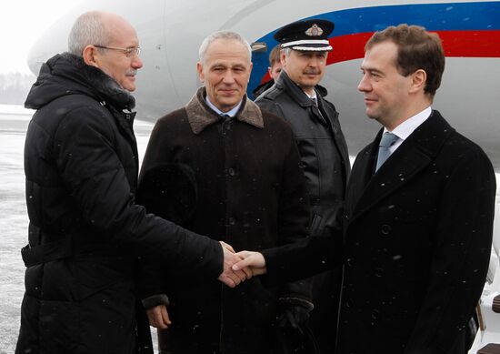 Dmitry Medvedev visits Ufa
