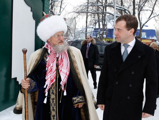 Dmitry Medvedev visits Ufa
