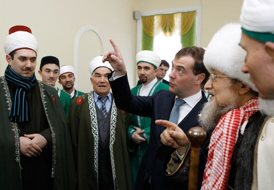 Dmitry Medvedev visits Ufa