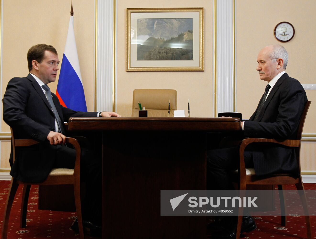 Dmitry medvedev visits Ufa