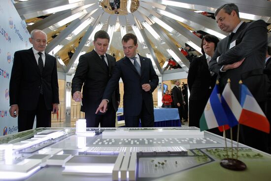 Dmitry Medvedev visits Ufa